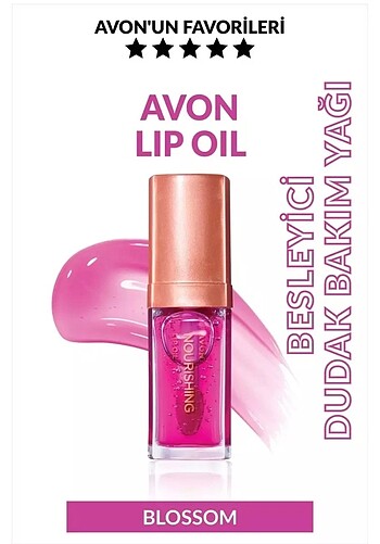 Avon dudak bakım yağı