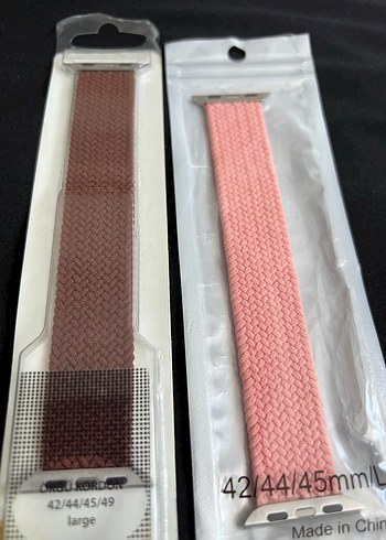 Çok Renkli Elastik Saat Kordonu 45/44mm - Görsel 2