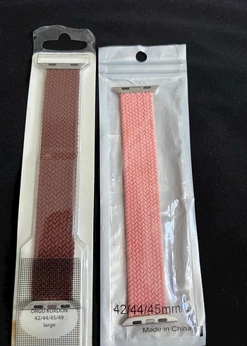 Çok Renkli Elastik Saat Kordonu 45/44mm - Görsel 3