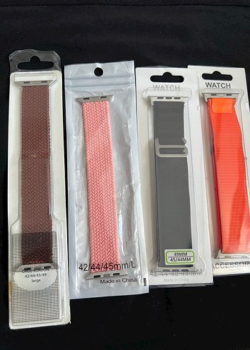 Çok Renkli Elastik Saat Kordonu 45/44mm - Görsel 4