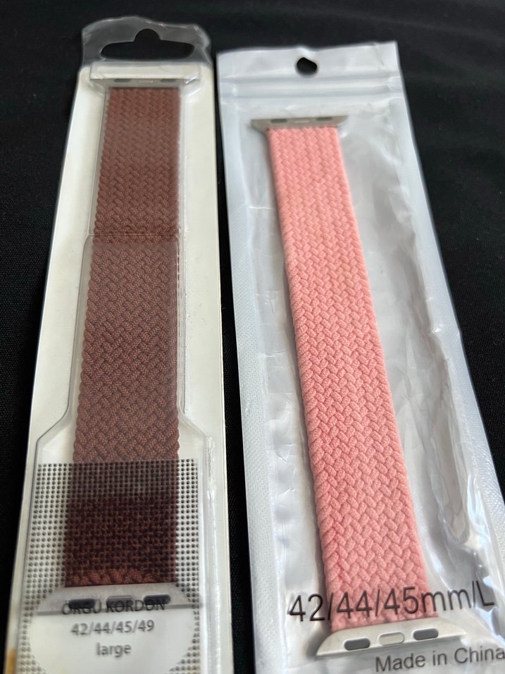 Çok Renkli Elastik Saat Kordonu 45/44mm - Görsel 2