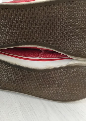 Vans Kırmızı Kadın Günlük Spor Ayakkabı