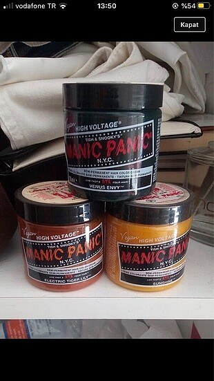MANIC PANIC CLASSIC SAÇ BOYASI