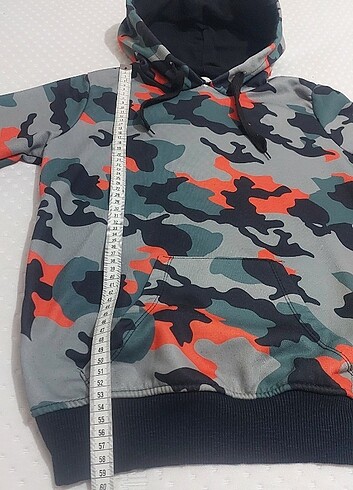 11-12 Yaş Beden Kamuflaj desen sweat