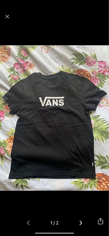 Vans siyah tişört