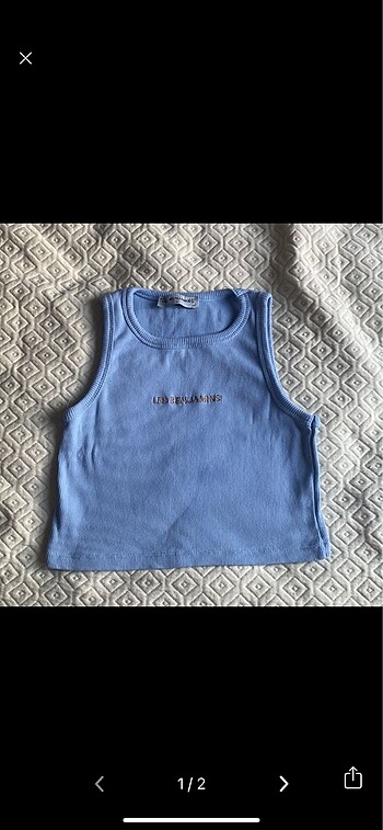 Les benjamins mavi crop