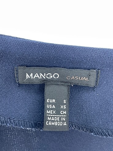 s Beden lacivert Renk Mango Kısa Elbise %70 İndirimli.