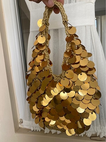 Zara Pullu çanta