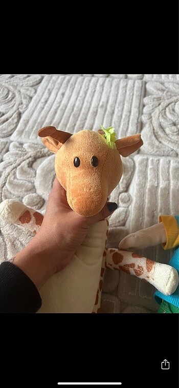 Diğer Calliou ve zürafa peluş