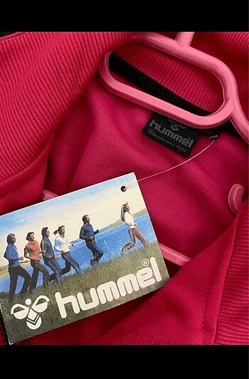 s Beden pembe Renk ORJİNAL SIFIR ETİKETLİ HUMMEL SWEATSHİRT