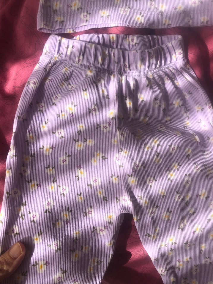 Uzun Kollu Mor Bebek Body - Görsel 3