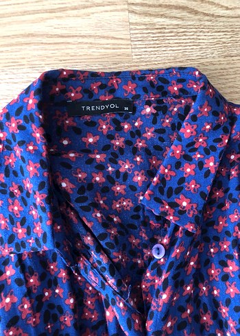 V Yaka, Pilili, Çok Renkli Kadın Elbise - Görsel 3