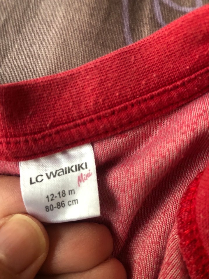 Uzun Kollu Kırmızı Bebek Tulum - Görsel 2