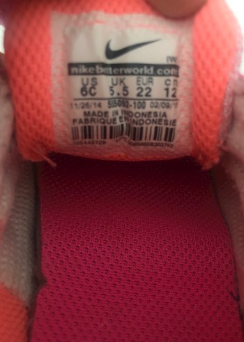 Kız Çocuk Pembe Cırtlı Spor Ayakkabı - Görsel 3