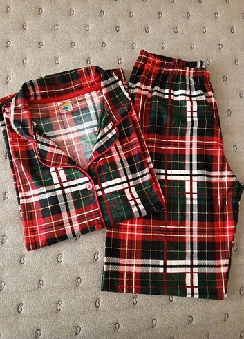 Süet pijama takım