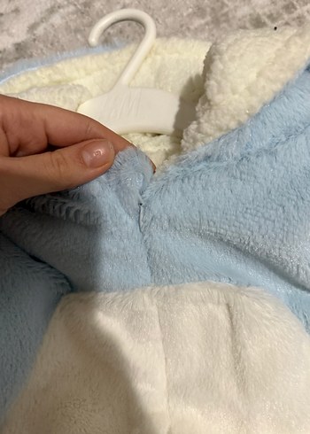 Mavi Bebek Peluş Tulum - Görsel 3