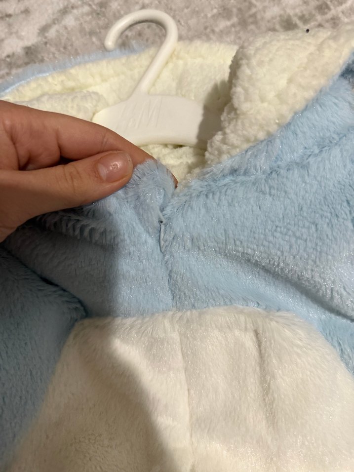 Mavi Bebek Peluş Tulum - Görsel 3