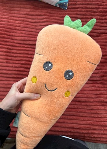 Renkli Havuç Figürlü Peluş Oyuncak - Görsel 3