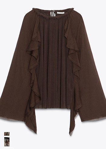 Zara kadın bluz - Görsel 2