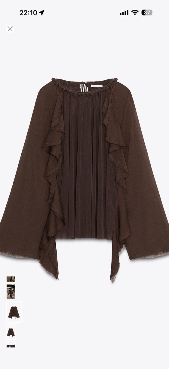 Zara kadın bluz - Görsel 2