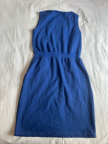 m Beden Günlük mavi elbise
