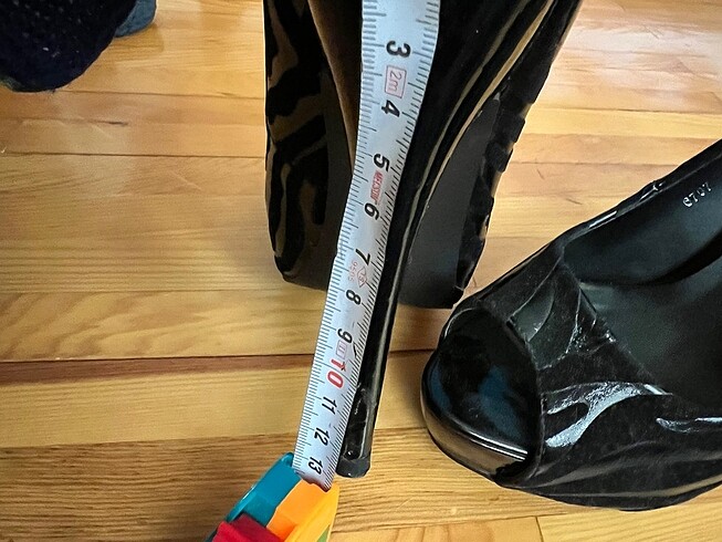 38 Beden siyah Renk Açık burun stiletto