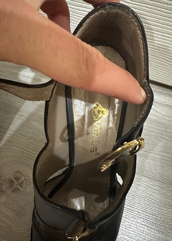 Kalın topuklu ayakkabı - Görsel 5