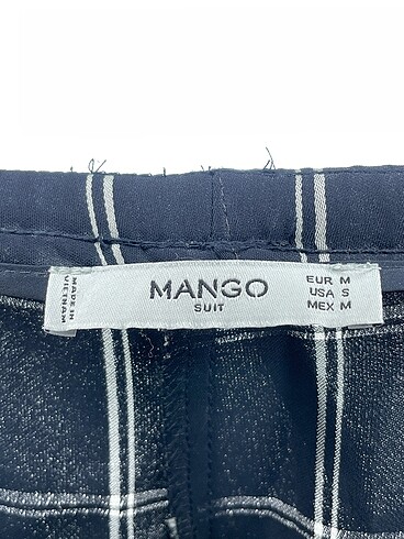m Beden siyah Renk Mango Kumaş Pantolon %70 İndirimli.