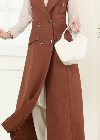 Yelek tunik pantolon üçlü takım - Görsel 2