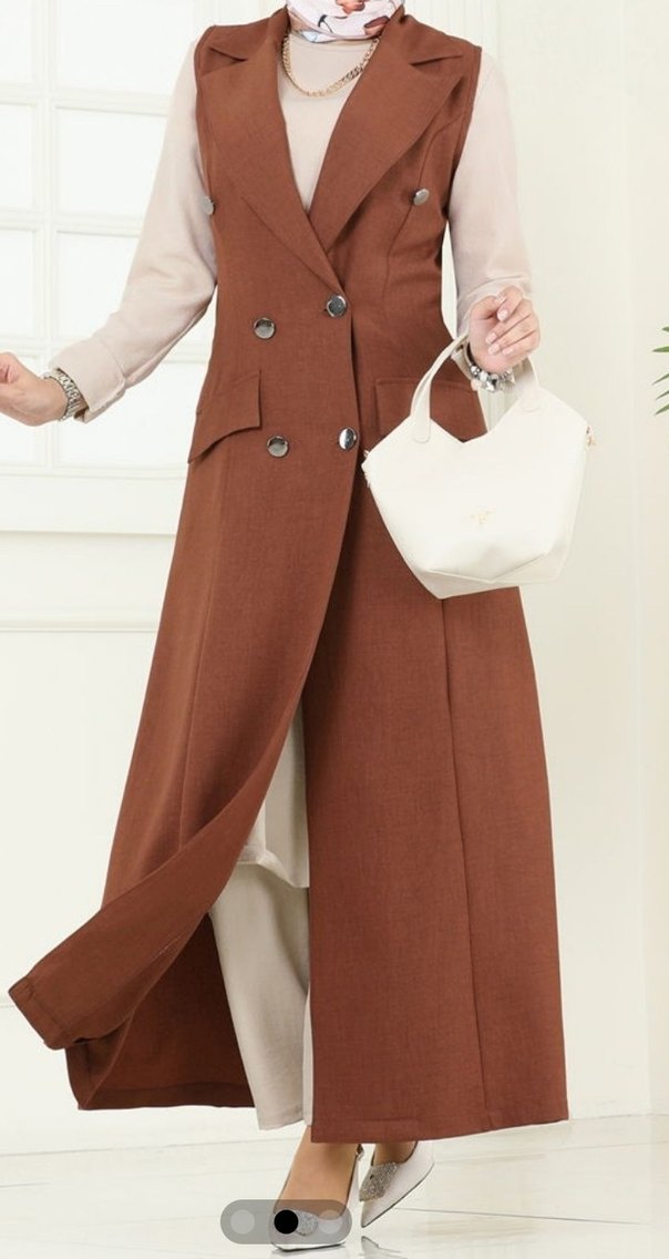 Yelek tunik pantolon üçlü takım - Görsel 2