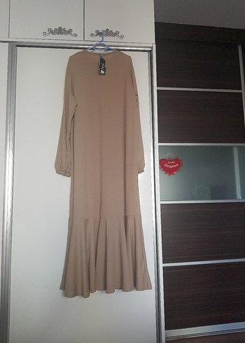 volanlı elbise - Görsel 4