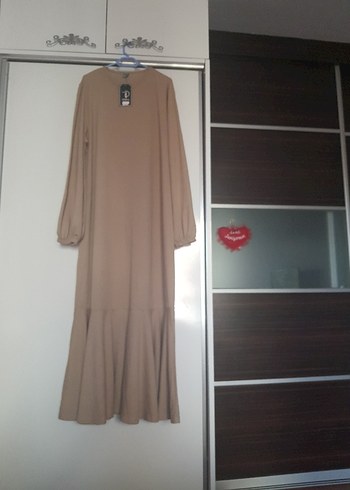 volanlı elbise - Görsel 2