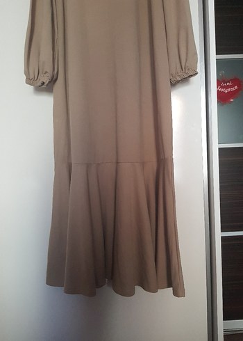 volanlı elbise - Görsel 3