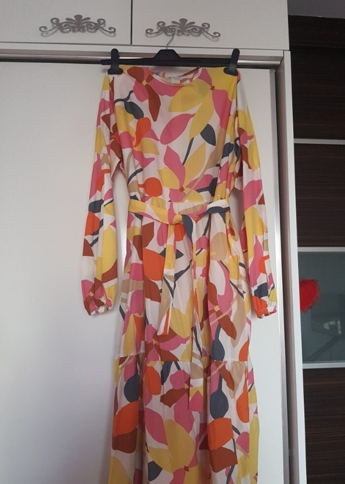 terikoton tesettür elbise.Beriza marka. - Görsel 3