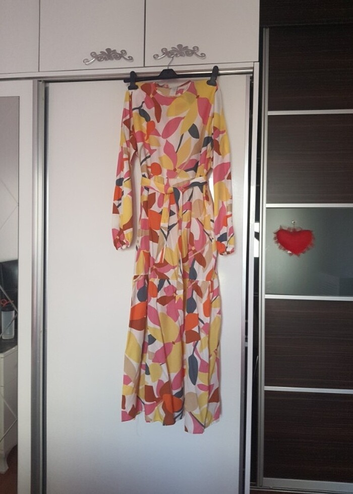 terikoton tesettür elbise.Beriza marka. - Görsel 4