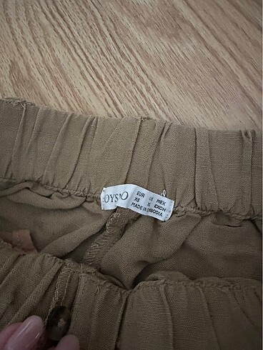 xs Beden Oysho Keten Pantolon