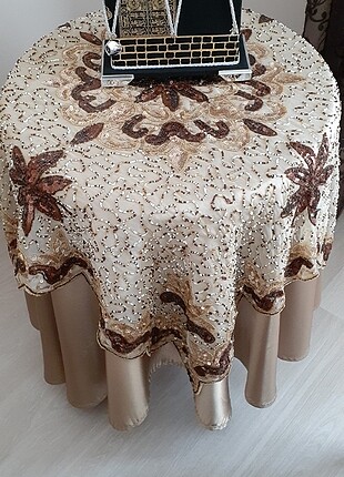 Boncuklu salon takımı 