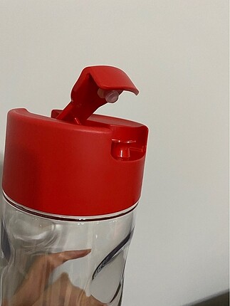 Tupperware Tupperware Duru 1 lt kırmızı kapak yağdanlık zeytinyağlık