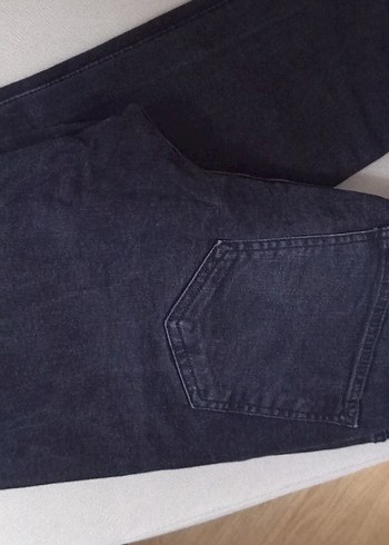 Gri erkek Kot Pantolon, Regular Fit, Tokalı - Görsel 2