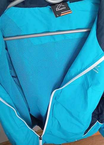 Mavi Fermuarlı Erkek Spor Ceket - Görsel 3