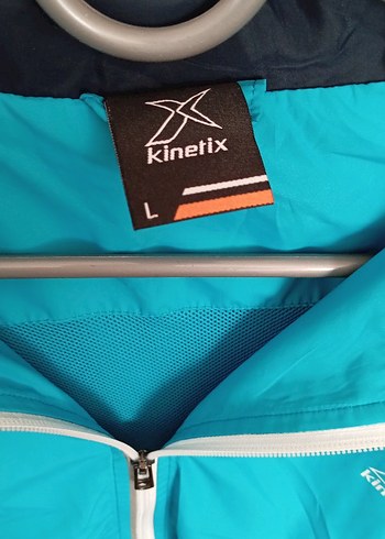 Mavi Fermuarlı Erkek Spor Ceket - Görsel 4