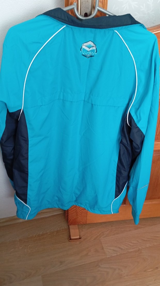 Mavi Fermuarlı Erkek Spor Ceket - Görsel 2