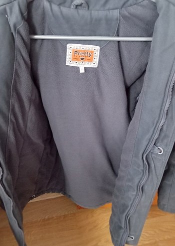 Gri Erkek Çocuk Denim Ceket Düğmeli - Görsel 7