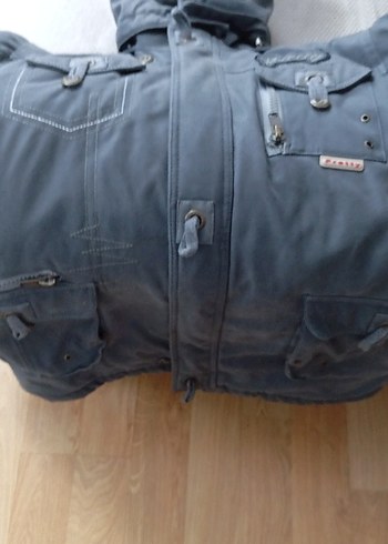 Gri Erkek Çocuk Denim Ceket Düğmeli - Görsel 11