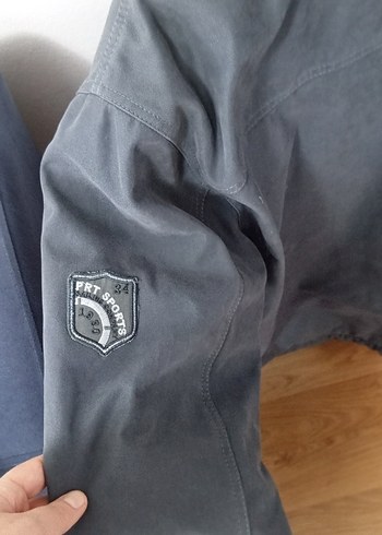 Gri Erkek Çocuk Denim Ceket Düğmeli - Görsel 6