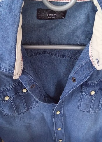 Mavi Denim erkek Gömlek Uzun Kollu Düğmeli - Görsel 2