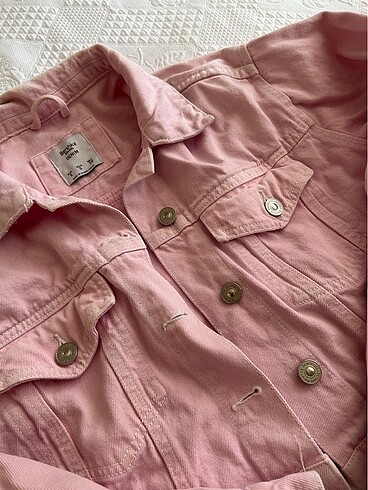 Bershka Pembe kot ceket