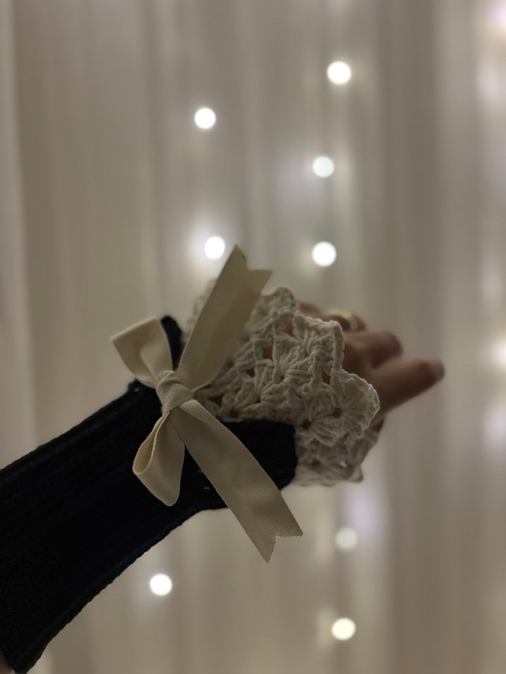 Vintage eldiven/ kolluk - Görsel 2