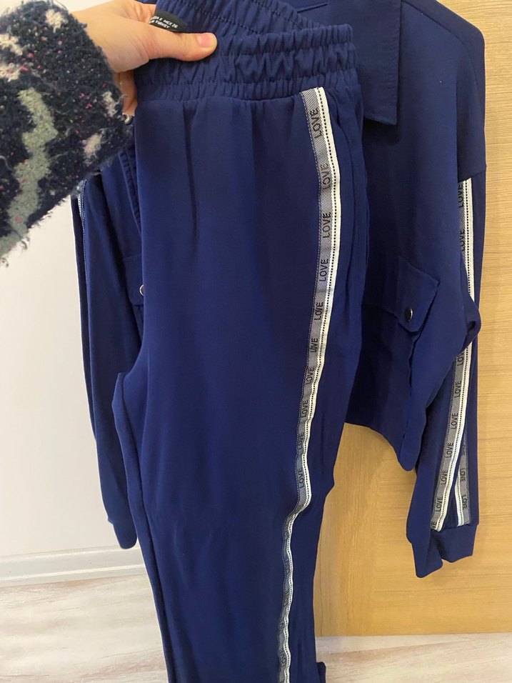 Lacivert alt üst takım - Görsel 4