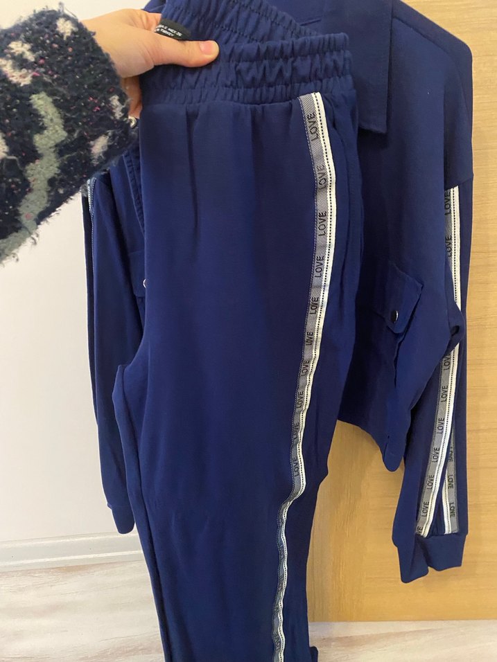 Lacivert alt üst takım - Görsel 3